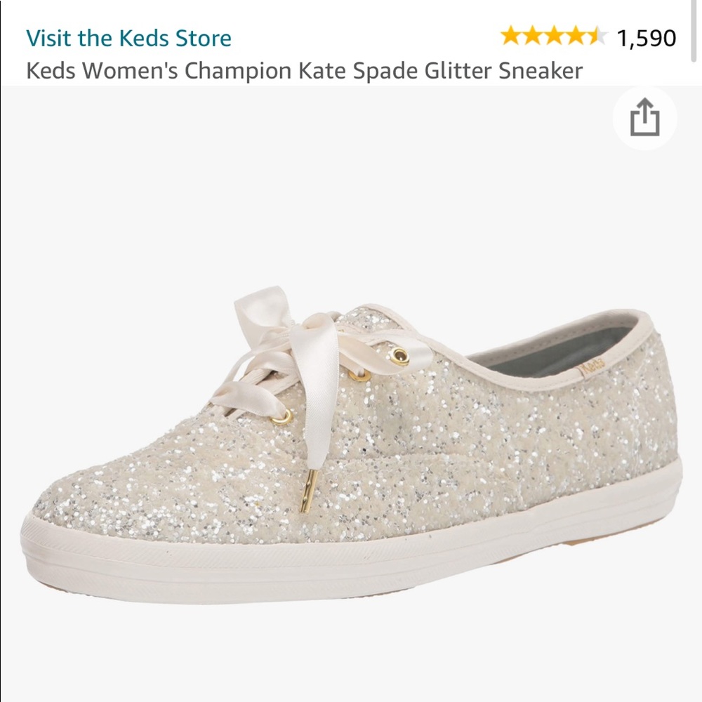 Kate Spade & Keds Glitter Sneakers